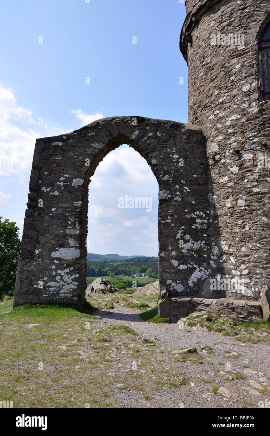 Bradgate Park, Old John Tower, Leicester, Leicestershire, Angleterre Banque D'Images