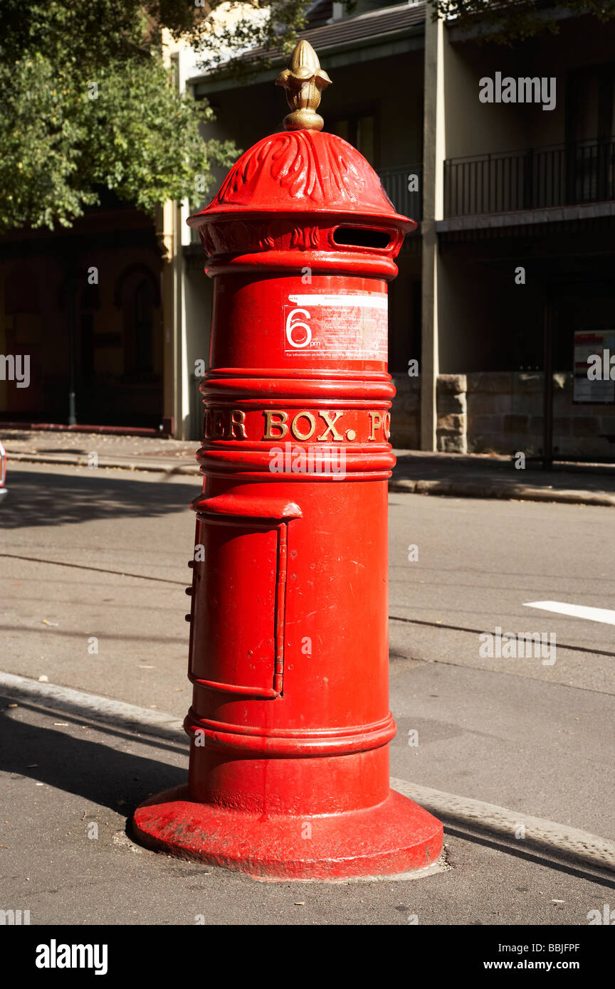 Old Post Box The Rocks Sydney New South Wales Australie Banque D'Images