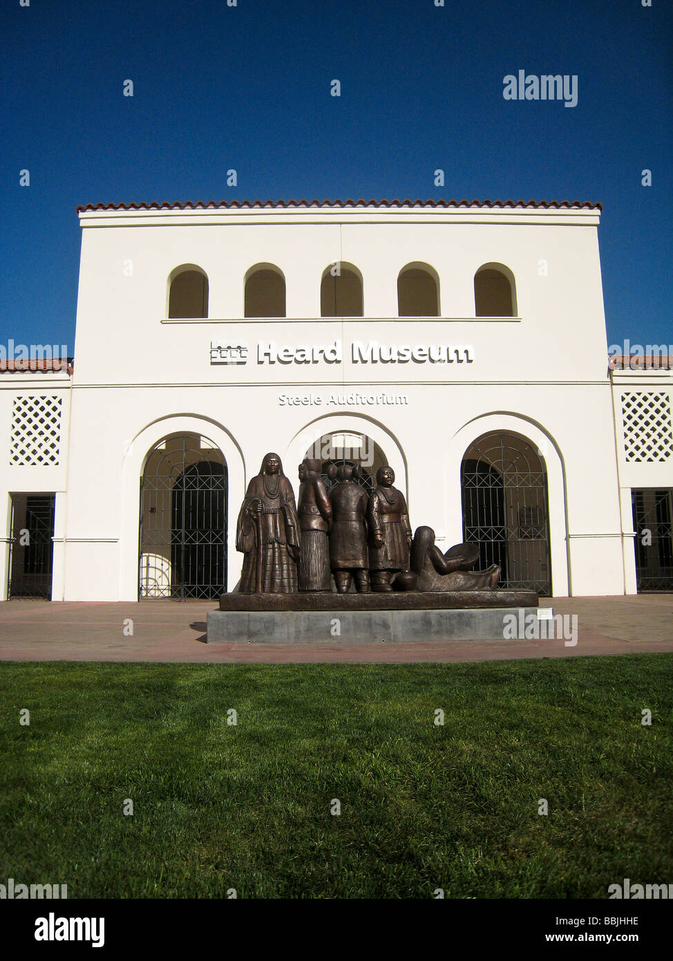 Phoenix Arizona Heard Museum Musée d'art et de la culture autochtone Banque D'Images