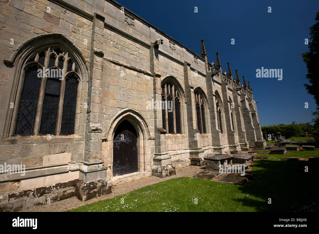 Eglise St Mary Magdalene de bataille Shrewsbury Shropshire West Midlands England UK Banque D'Images