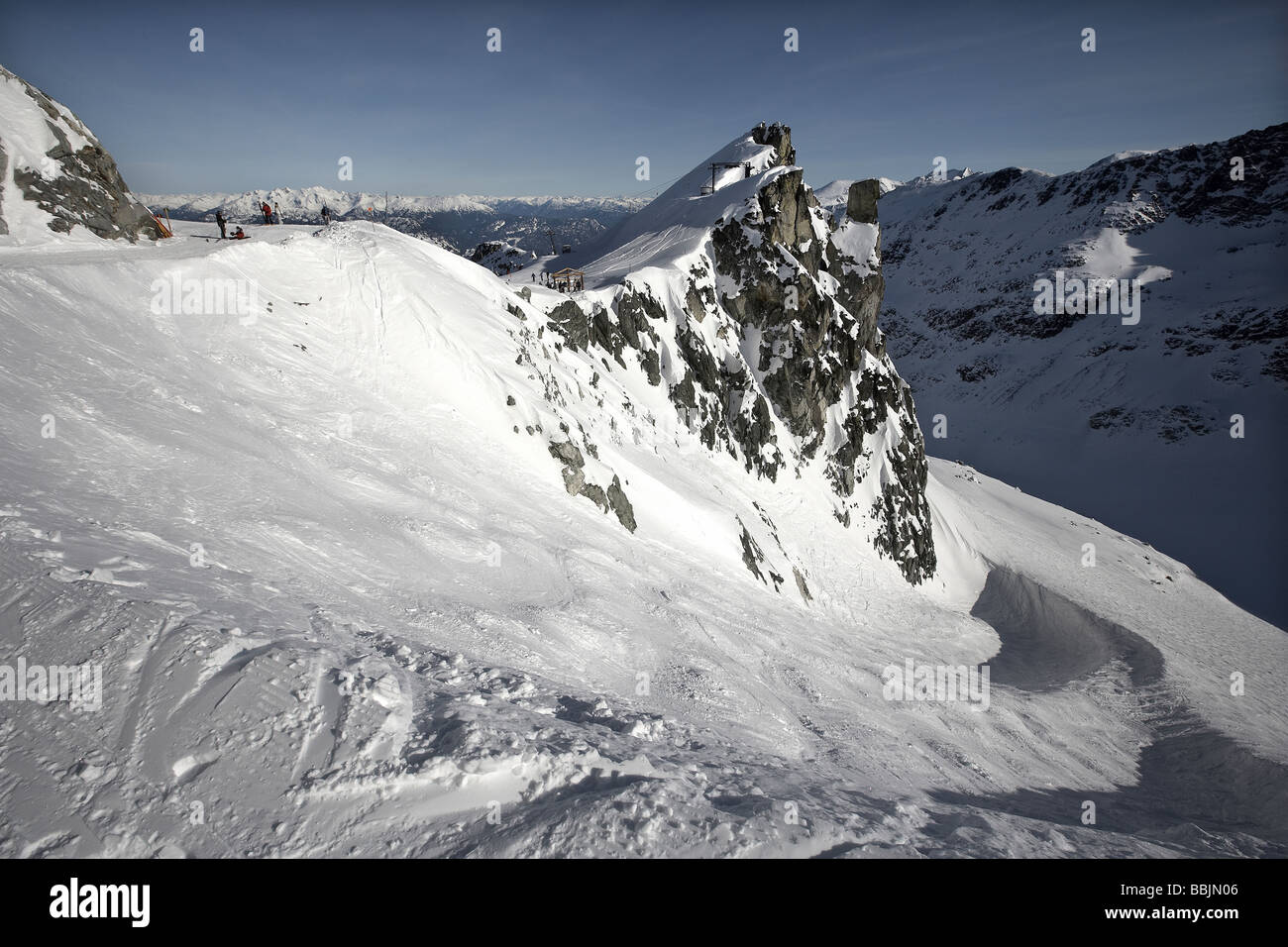 Le ski Glacier Blackcomb Blackcomb Mountain Whistler British Columbia  Canada Photo Stock - Alamy