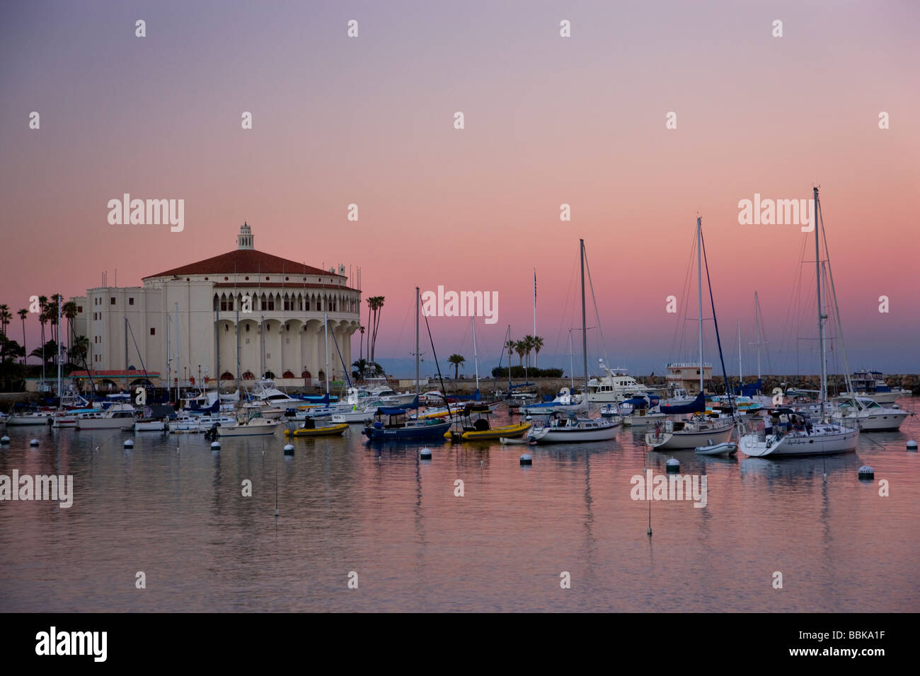 Avalon Catalina Island en Californie Banque D'Images