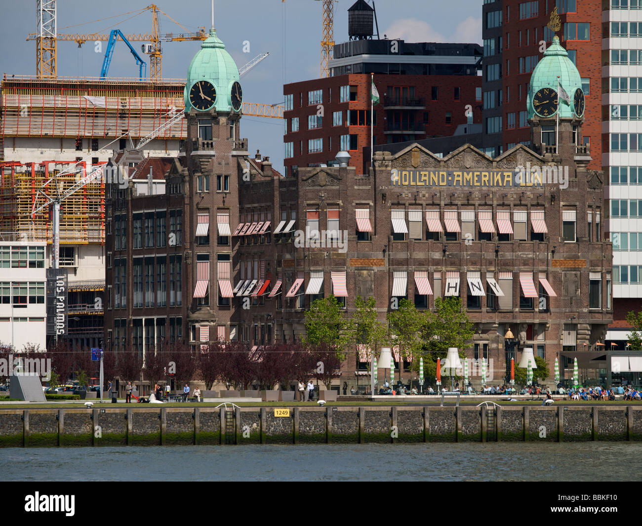 Hotel New York de Rotterdam Zuid Holland aux Pays-Bas Banque D'Images