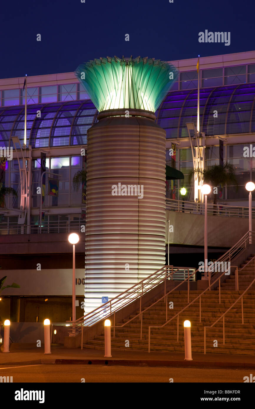 Long Beach Convention Center Waterfront Centre Long Beach Californie Banque D'Images
