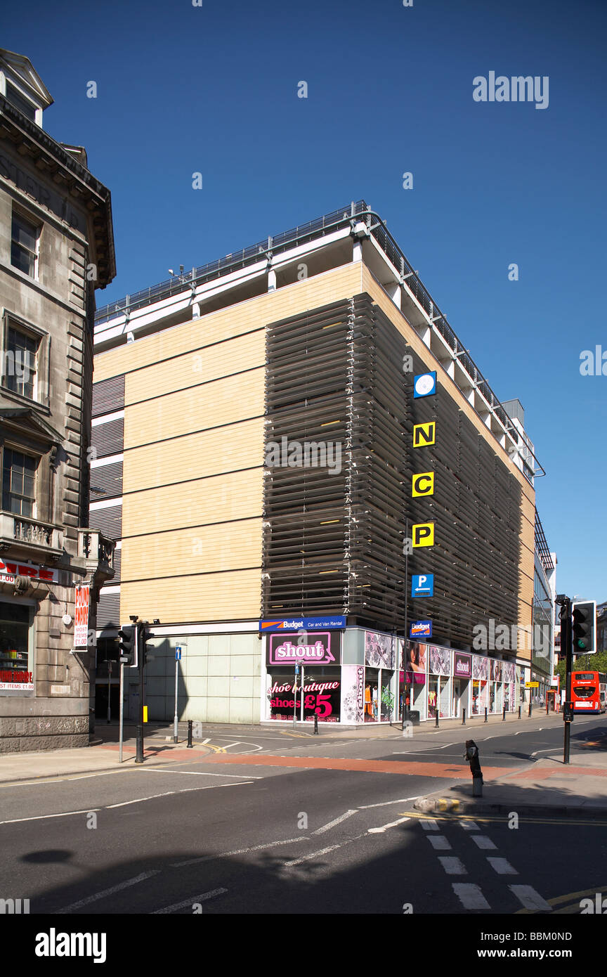 Parking NCP à Manchester, UK Banque D'Images