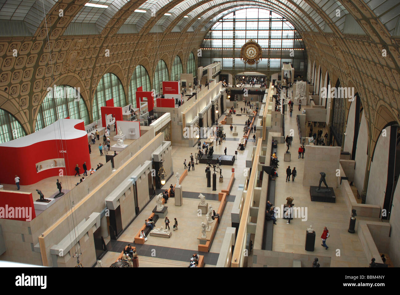 Le musée d'Orsay Paris Galerie d'art Banque D'Images