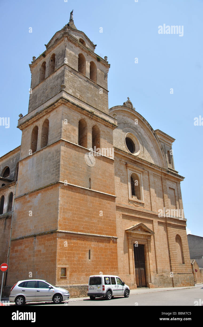 Église paroissiale de Sant Julia, Campos Campos, municipalité, Majorque, Îles Baléares, Espagne Banque D'Images