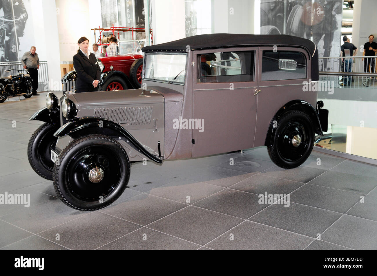 DKW F1 berline, avant, cabriolet, Audi mobile Musée Monde, Audi, Ingolstadt, Bavière, Allemagne, Europe Banque D'Images