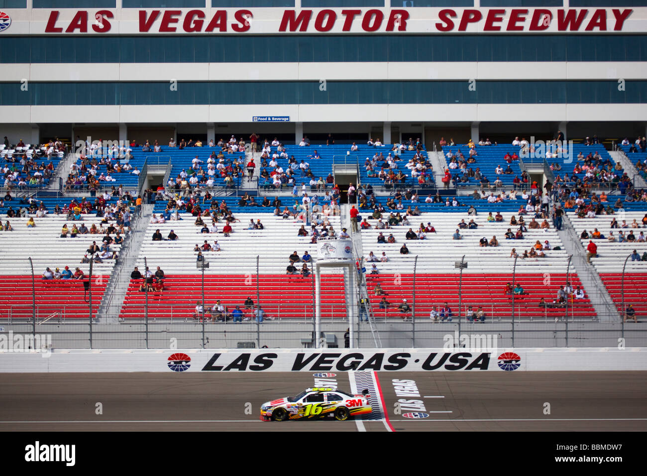 Pour bénéficier de la Shelby 427 2009 course de NASCAR à la Las Vegas Motor Speedway Las Vegas Nevada Banque D'Images