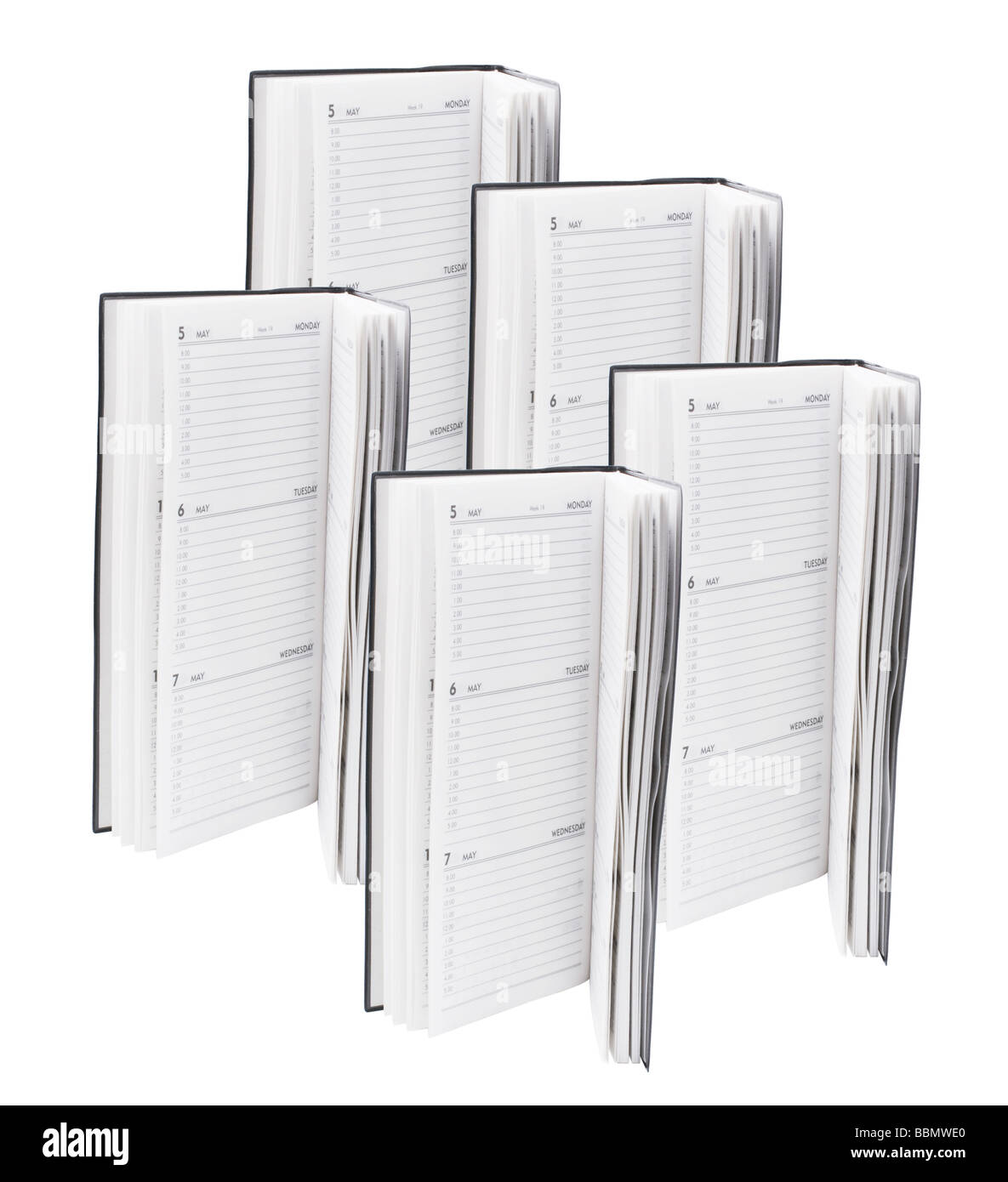 Planificateurs de poche Banque D'Images