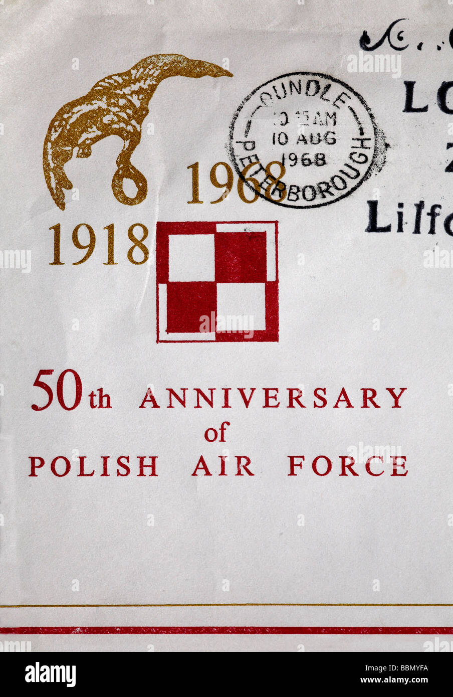 50e anniversaire de l'Armée de l'Air polonaise Banque D'Images