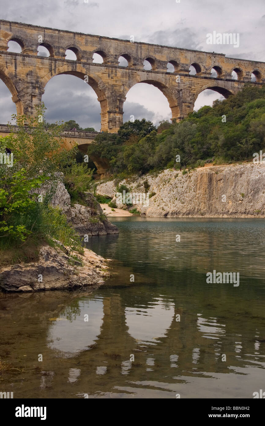 Pont du Gard Banque D'Images