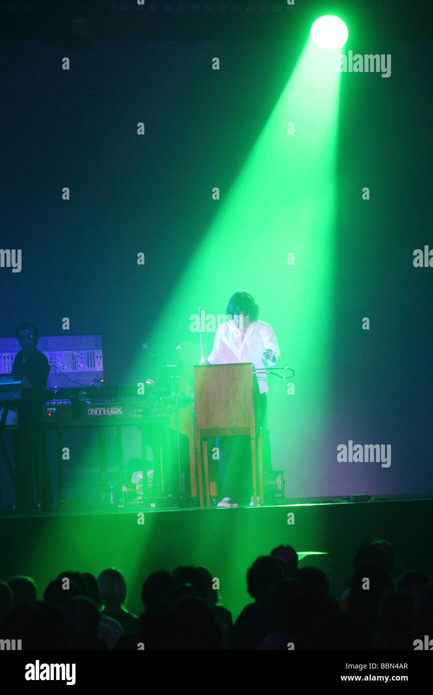 Jean Michel Jarre, Koblenz, Rhénanie-Palatinat, Allemagne, Europe Banque D'Images