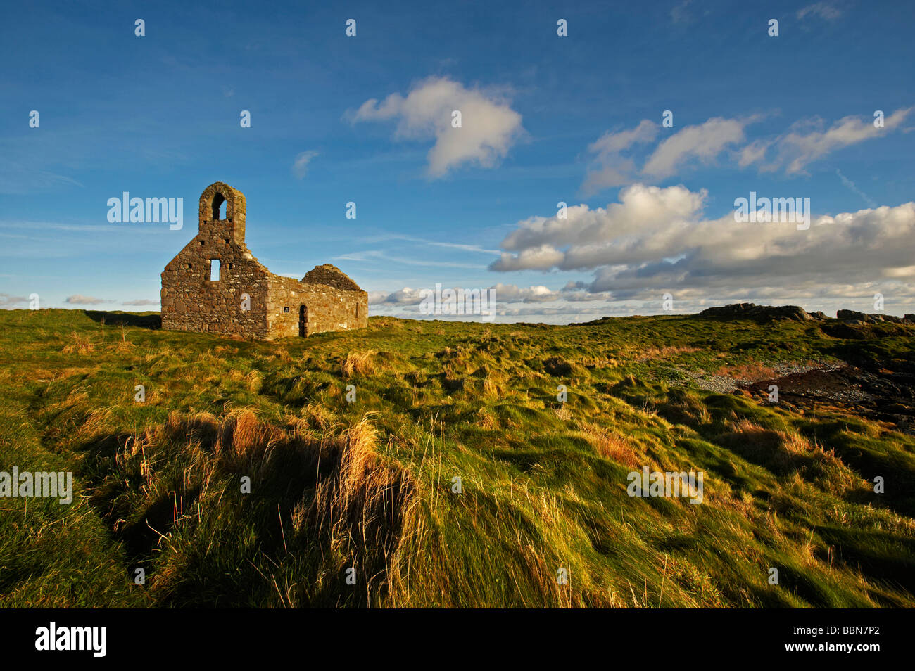 Langness église sur l'île de Man Banque D'Images