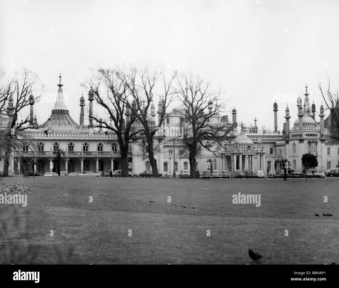 Géographie / voyages, Grande-Bretagne, Brighton, vues sur la ville / bâtiments, The Regent Pavilion, vue extérieure, années 60, Banque D'Images