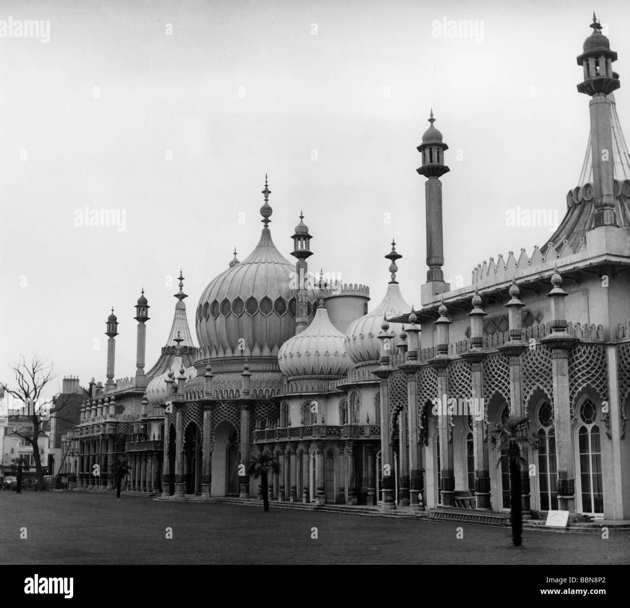 Géographie / voyages, Grande-Bretagne, Brighton, vues sur la ville / bâtiments, The Regent Pavilion, vue extérieure, années 60, Banque D'Images