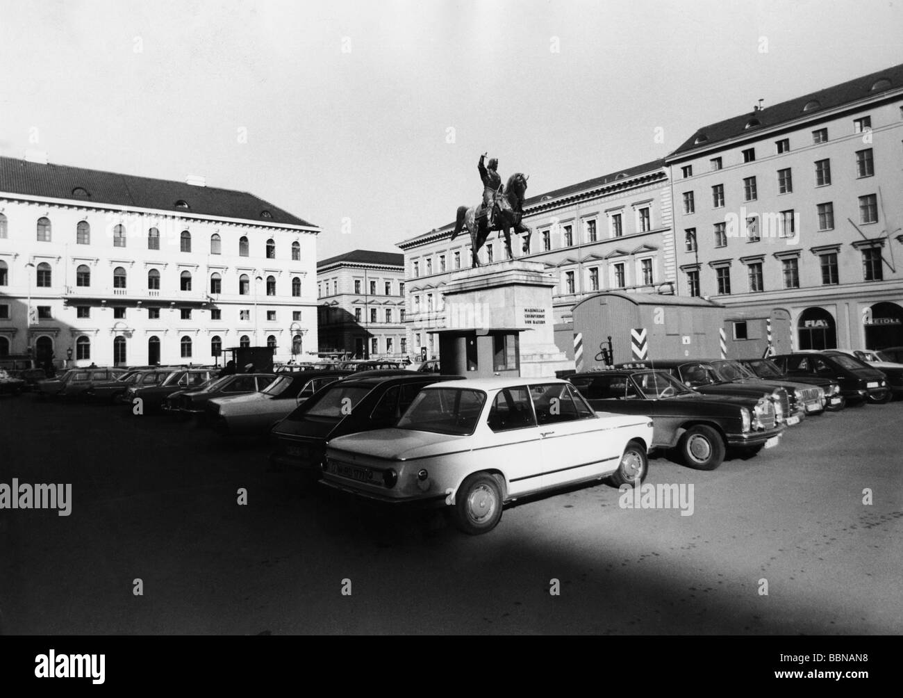 Géographie / voyages, Allemagne, Munich, Wittelsbacher Platz, vue, vers 1970, Banque D'Images