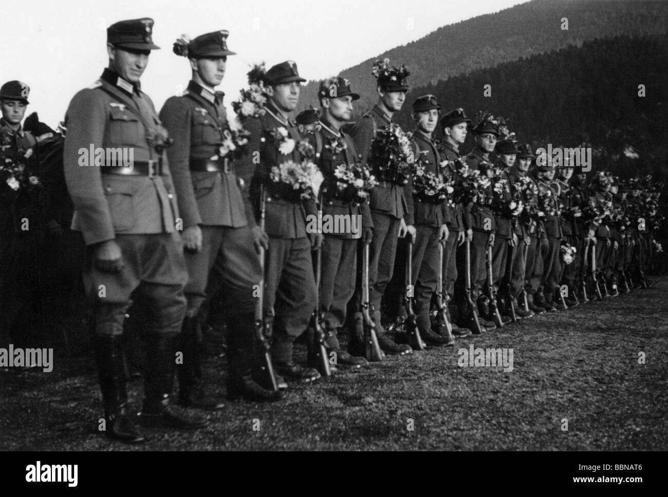 Infanterie allemande 1940 Banque de photographies et d’images à haute