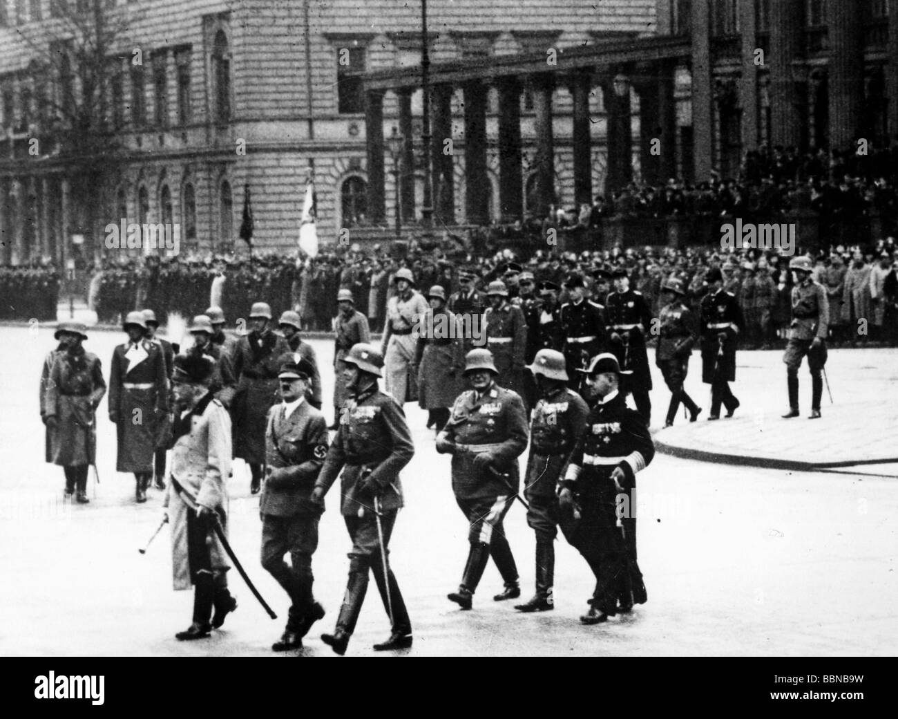 Nazisme / socialisme national, rassemblements / parades, défilé de Wehrmacht, Berlin, 1936, Banque D'Images