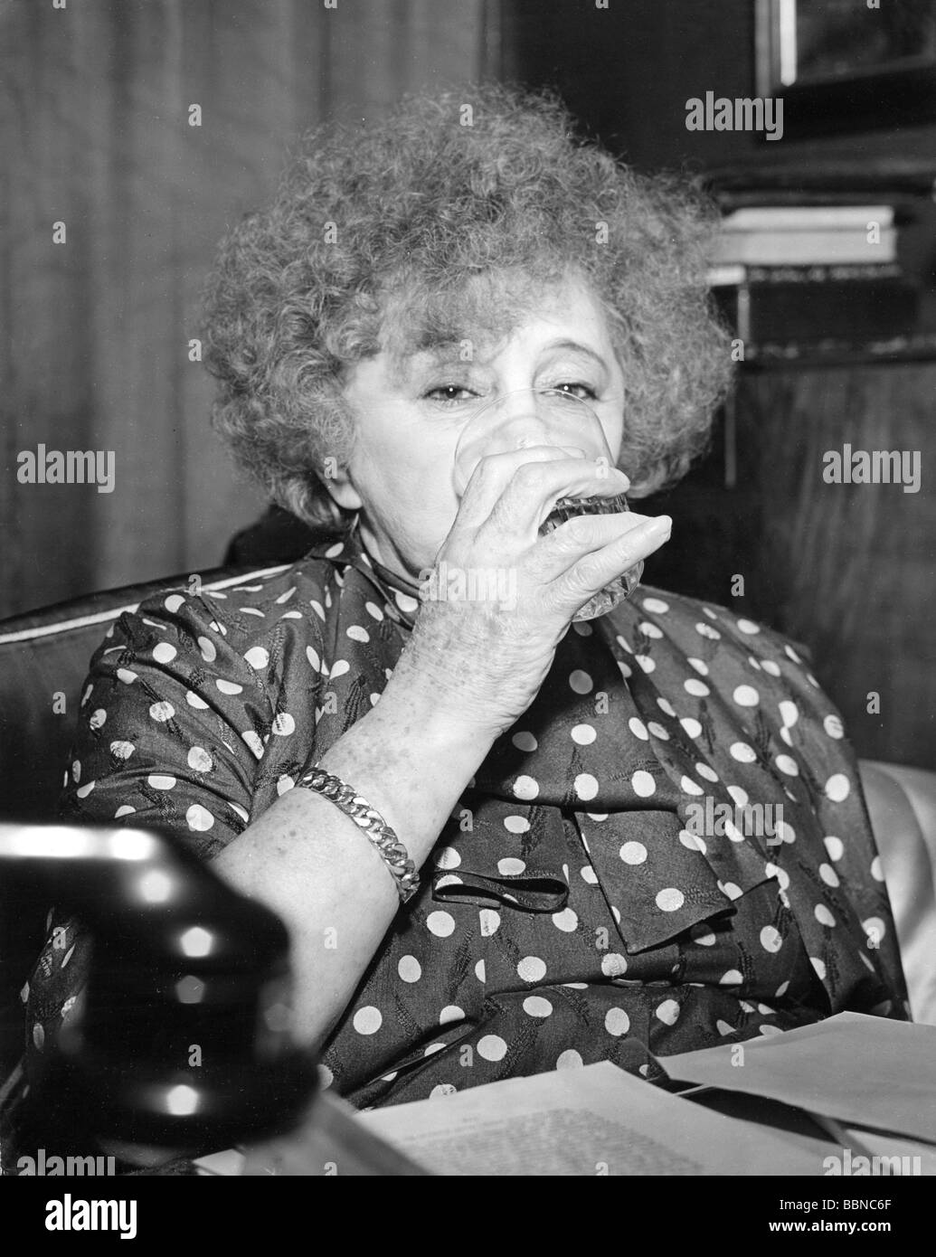 Colette, Sidonie Gabrielle, 28.1.1873 - 3.8.1954, auteur/écrivain français, vers 1950, Banque D'Images