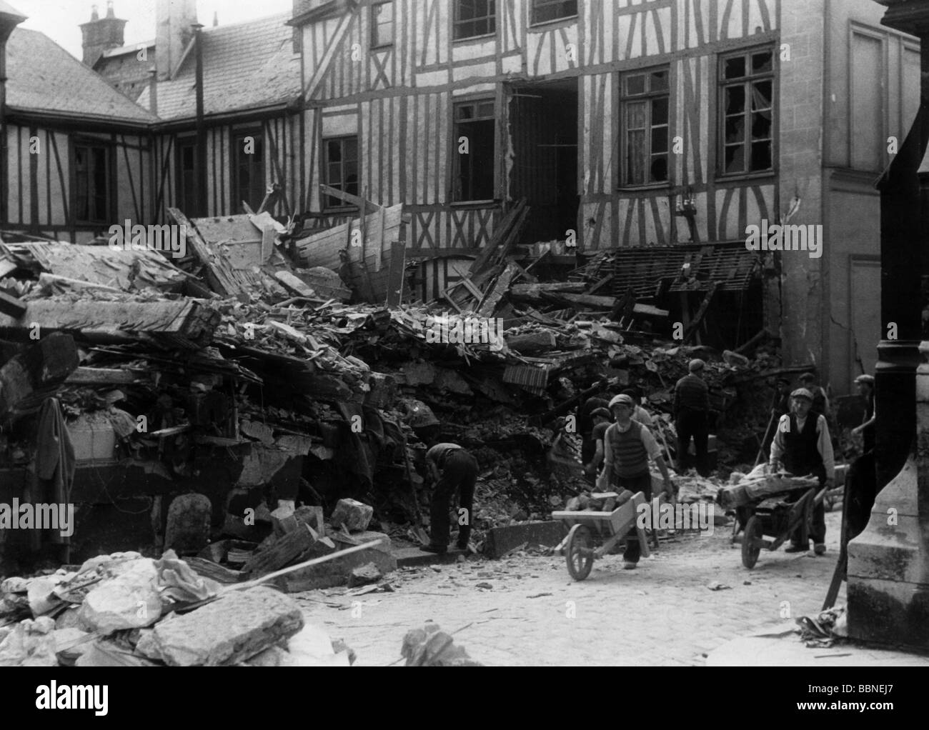 la-seconde-guerre-mondiale-rouen-banque-de-photographies-et-d-images