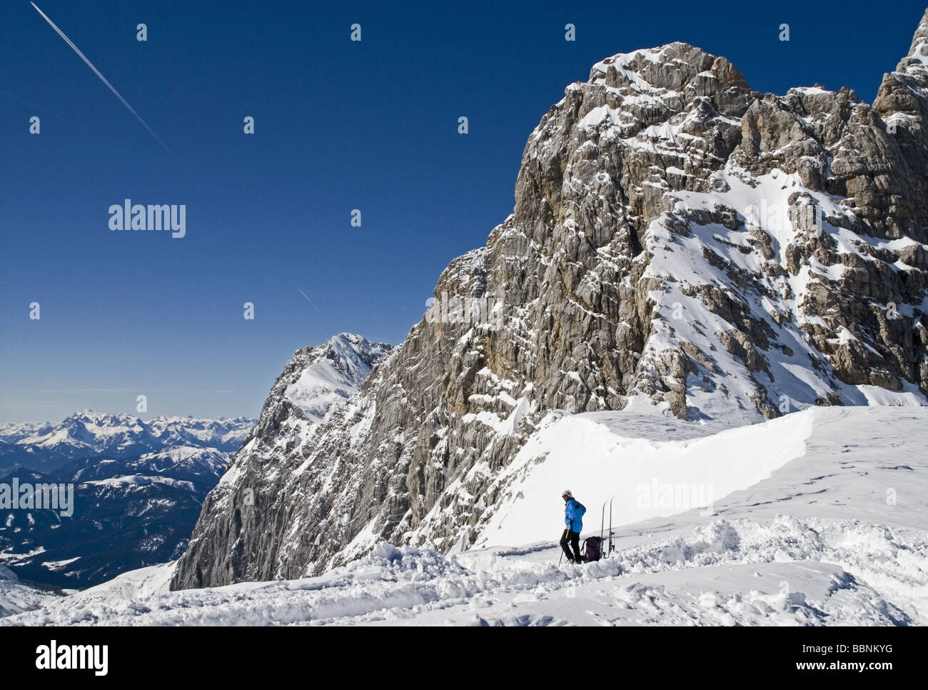 Géographie / voyage, Autriche, Styrie, de paysages, de montagnes de Dachstein, Dachsteingletscher (2700 m), 2995 Hoher Dachstein (m), Additional-Rights Clearance-Info-Not-Available- Banque D'Images