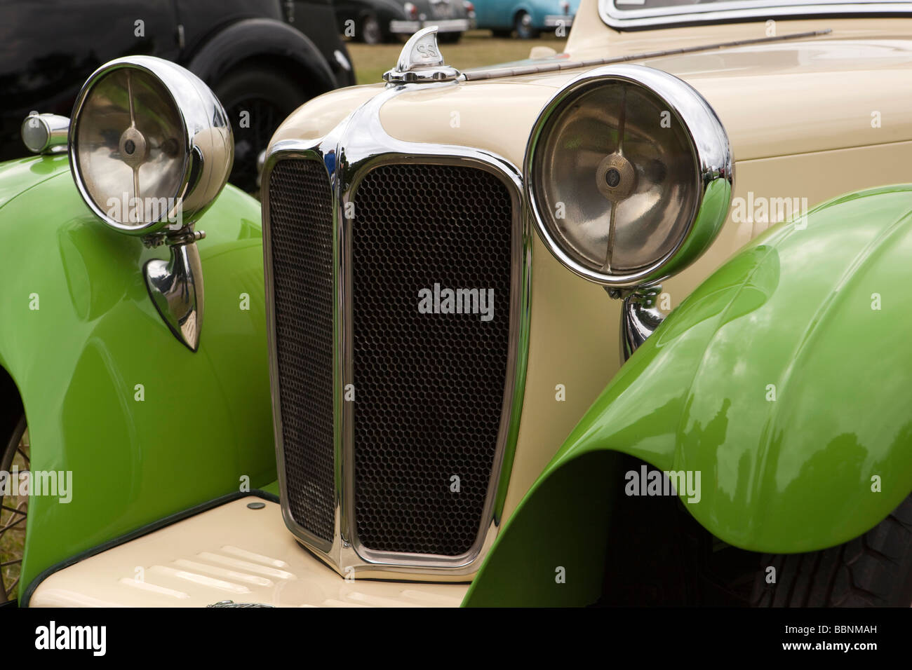 Conduite automobile britannique classique faite 1933 SS2 coupé voiture jaguar précoce Banque D'Images