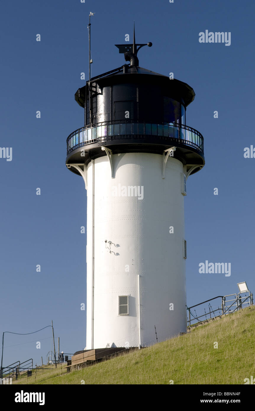 Géographie / voyage, ALLEMAGNE, Basse-Saxe, côte de la mer du Nord, Cuxhaven, Altenbruch, phare, 'Dicke Berta', vue extérieure, Additional-Rights Clearance-Info-Not-Available- Banque D'Images