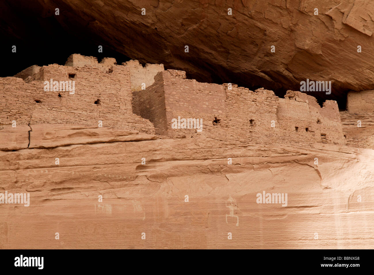 Ruines Anasazi au Canyon de Chelly, Arizona Banque D'Images