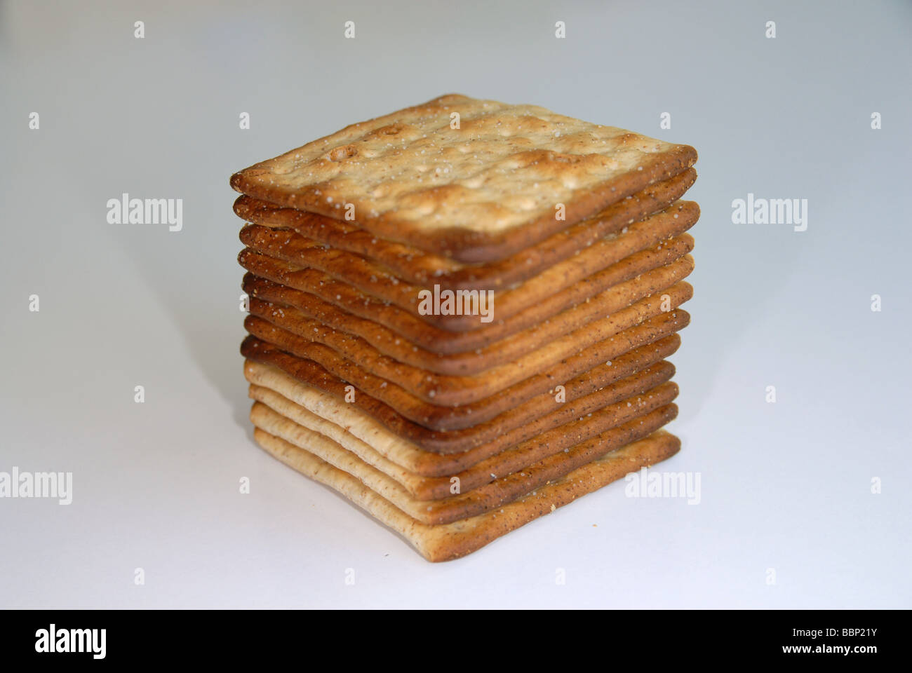 Un tas de crackers / alimentation. JACOBS craquelins. Banque D'Images