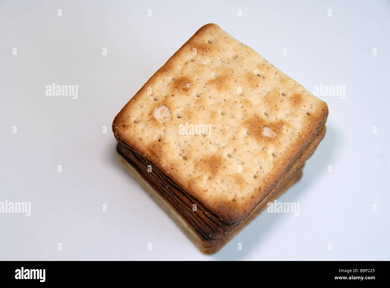 Un tas de crackers / alimentation. JACOBS craquelins. Banque D'Images