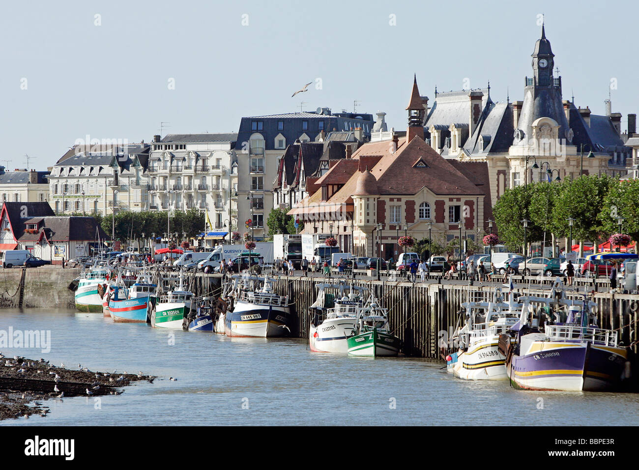 Le port de Trouville-SUR-MER, Calvados (14), NORMANDIE ...