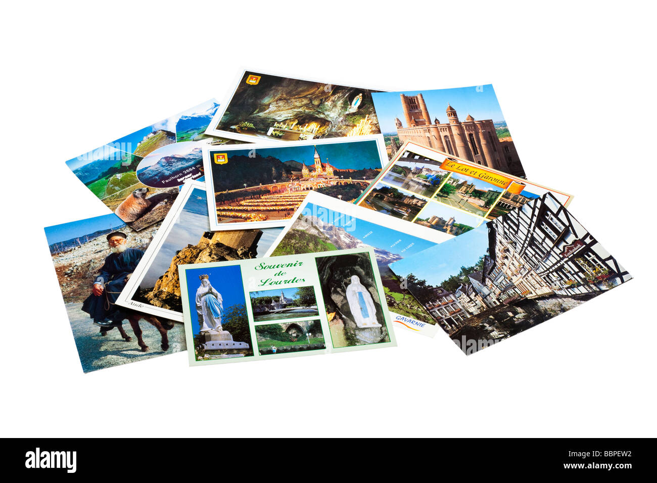 Album de cartes postales Banque de photographies et d'images à