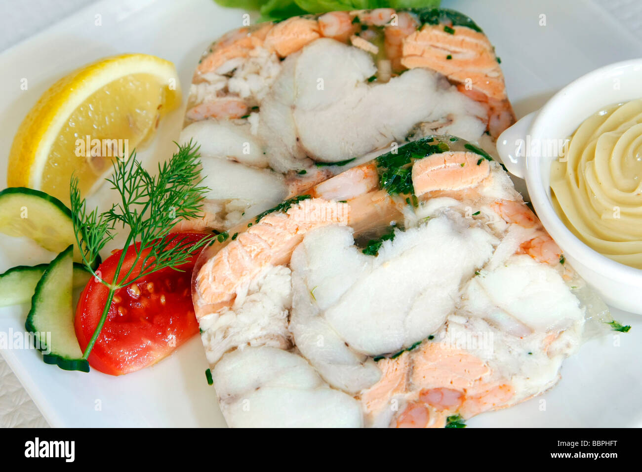 TERRINE DE POISSON (LOTTE ET SAUMON), LA PETITE BROCANTE, LE HAVRE