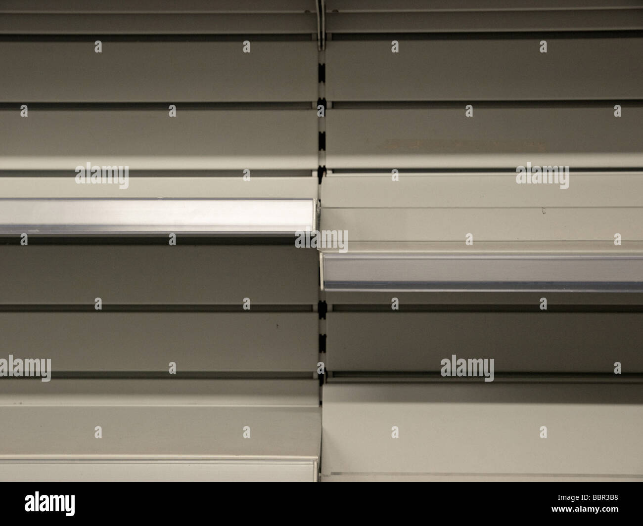 Magasin Woolworths vide Banque D'Images