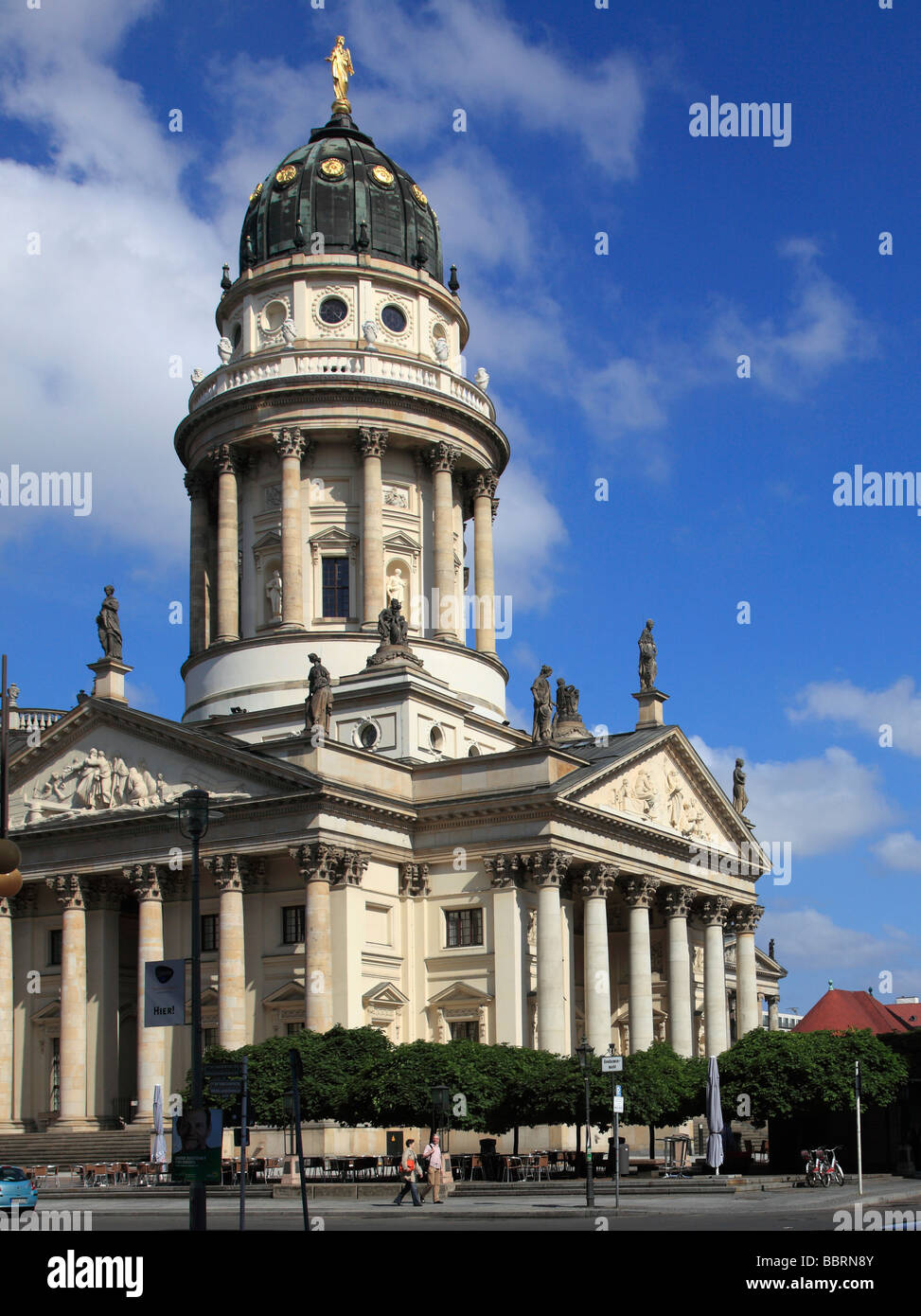 Allemagne Berlin Gendarmenmarkt Deutscher Dom Cathédrale allemande Banque D'Images