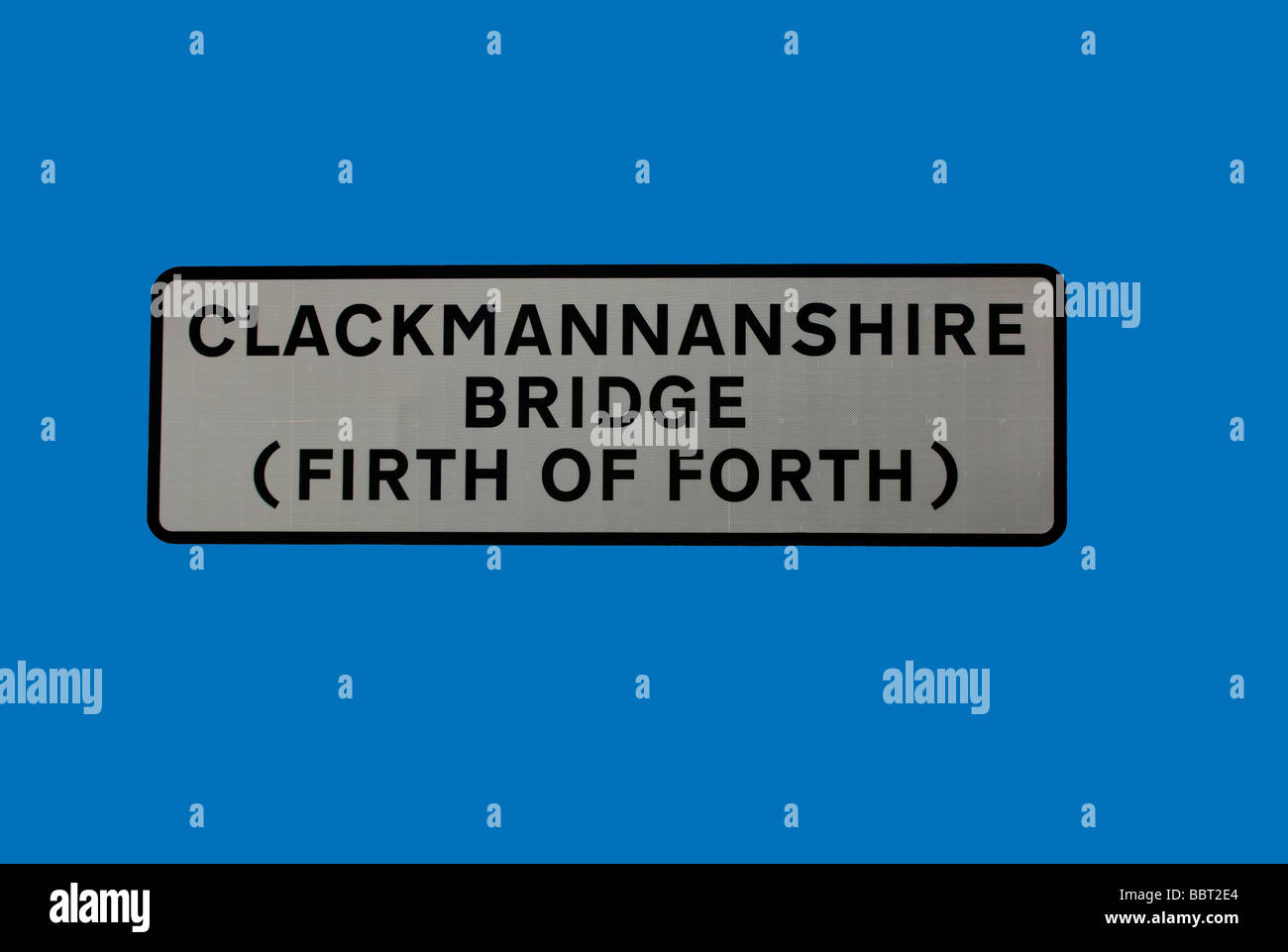 Inscrivez-Pont Clackmannanshire Banque D'Images