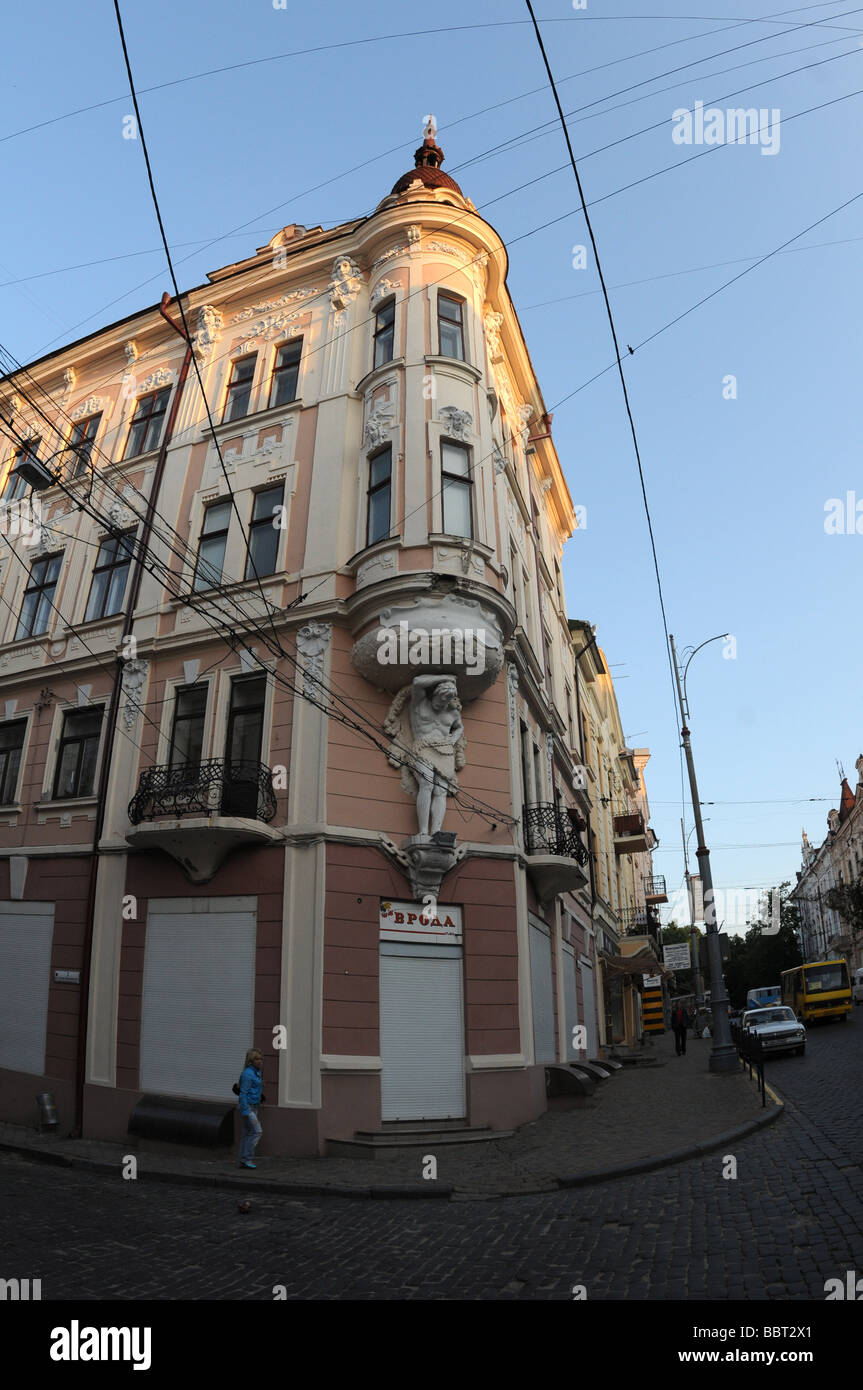 Holovna Street, Lviv, Ukraine Banque D'Images
