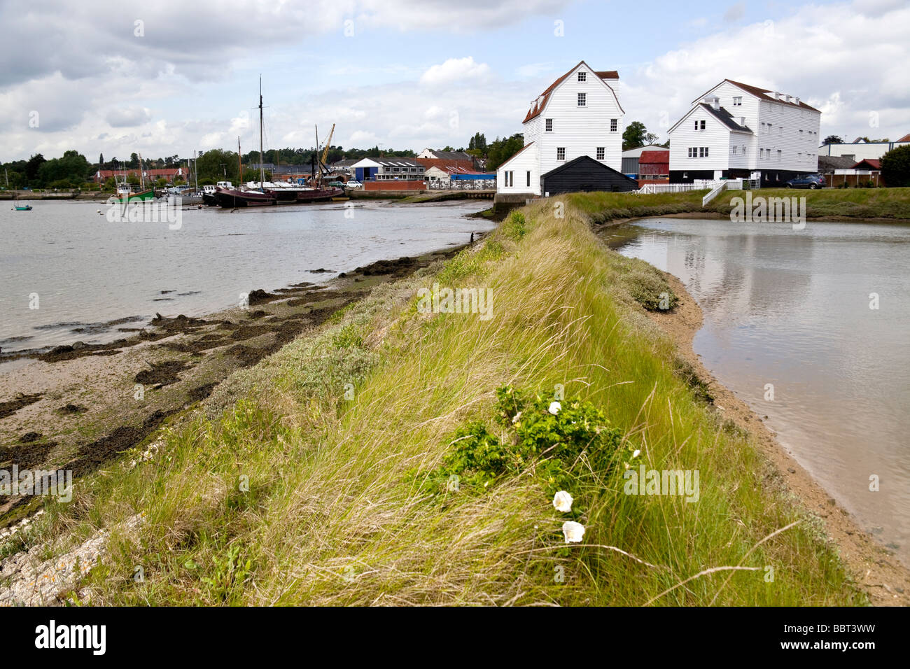 Le moulin à marée, Woodbridge, East Anglia, Angleterre, RU Banque D'Images