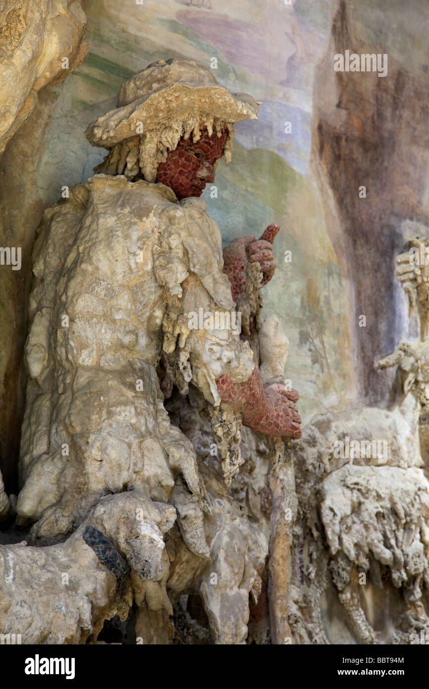 La grotte de Buontalenti, Jardins de Boboli, Florence, Toscane, Italie Banque D'Images