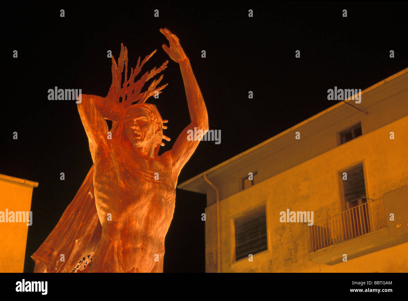 Statue, Campobasso, Molise, Italie Banque D'Images
