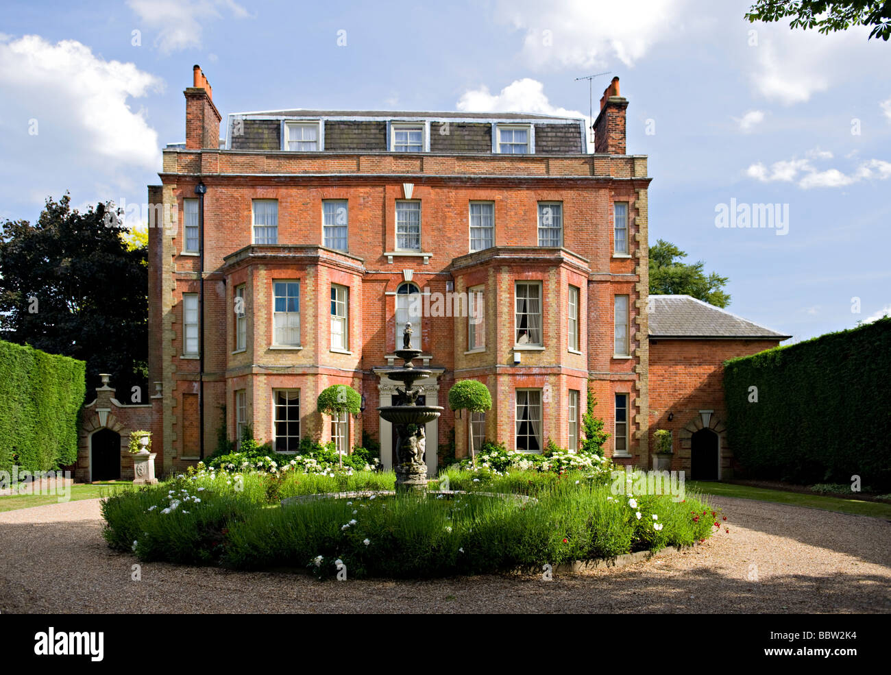 Le Hylands House, Epsom, accueil à l'artiste John Constable 1808 - 1811. Banque D'Images