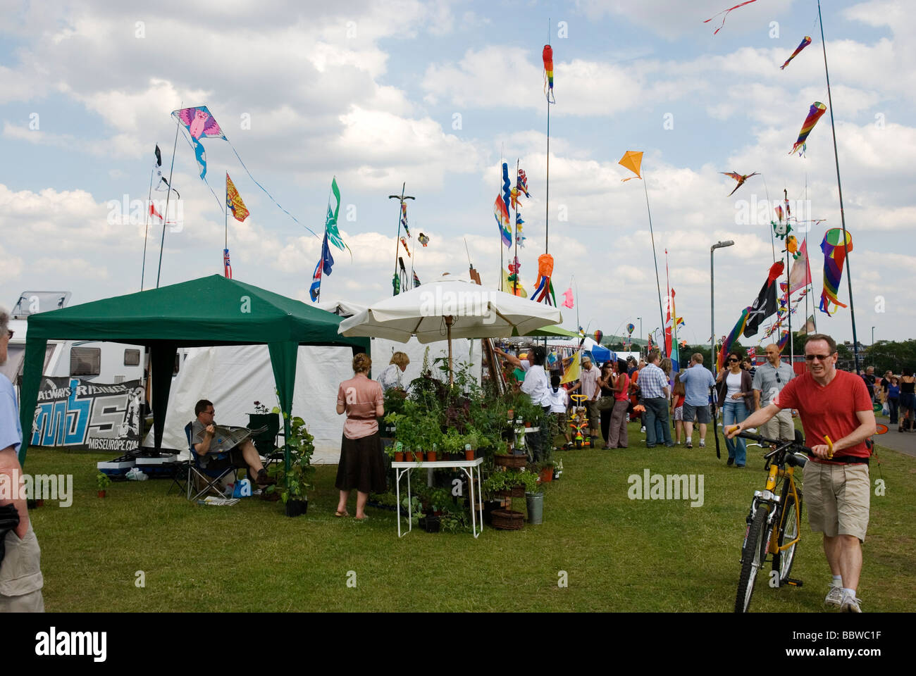 Vélo et Kite Festival à Blackheath, Londres Angleterre Royaume-uni Banque D'Images