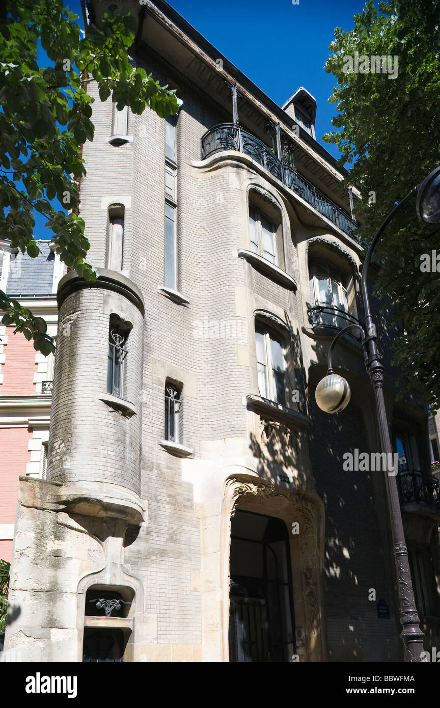 Paris Hotel Guimard Hector Guimard 1913 von Paris Hôtel Guimard par Hector Guimard 1013 Banque D'Images