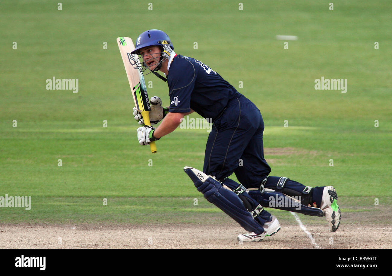 LUKE WRIGHT ANGLETERRE ANGLETERRE NOTTINGHAM TRENT BRIDGE 02 Juin 2009 Banque D'Images