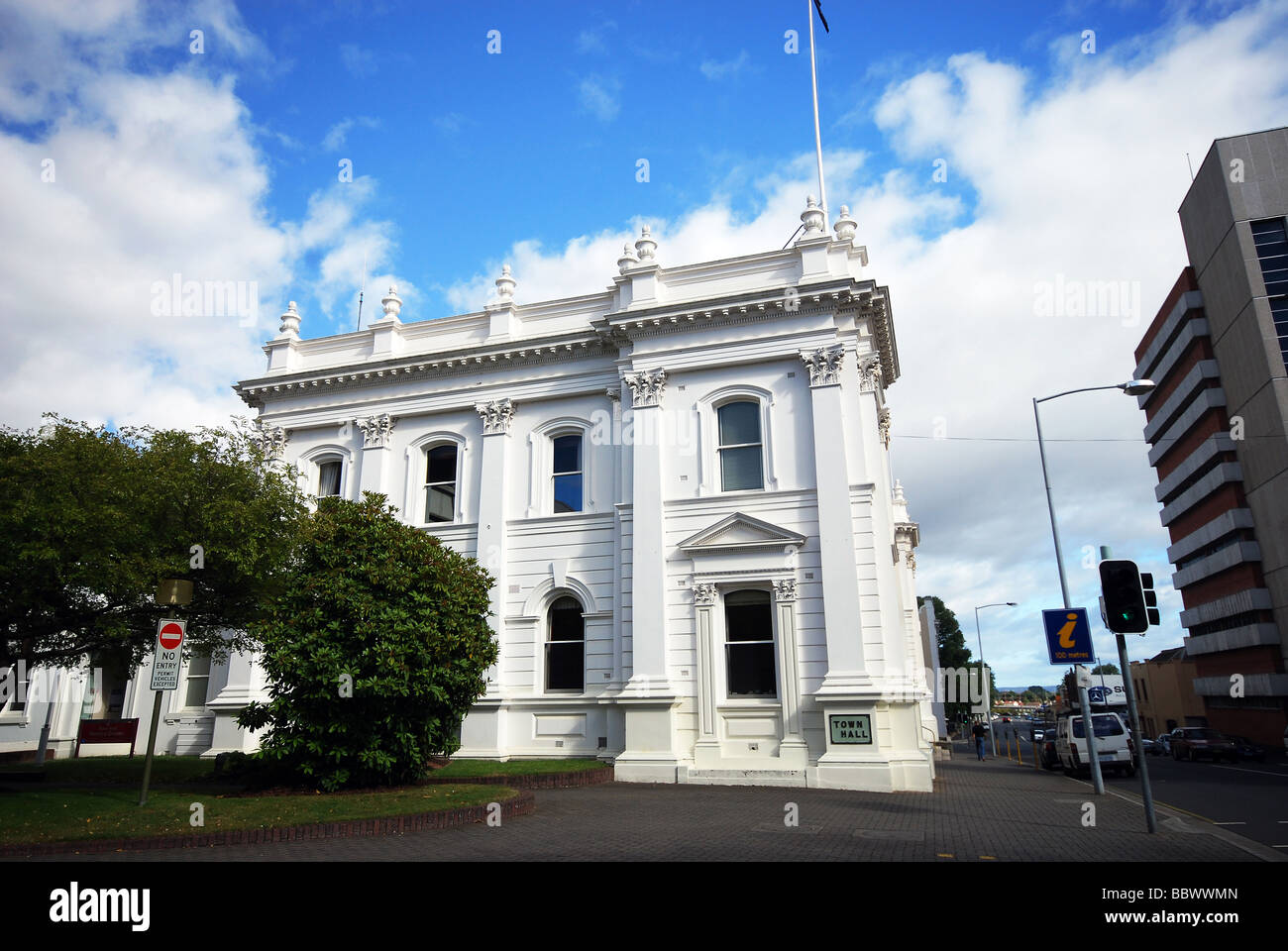 Hôtel de ville de Launceston en Tasmanie. Banque D'Images