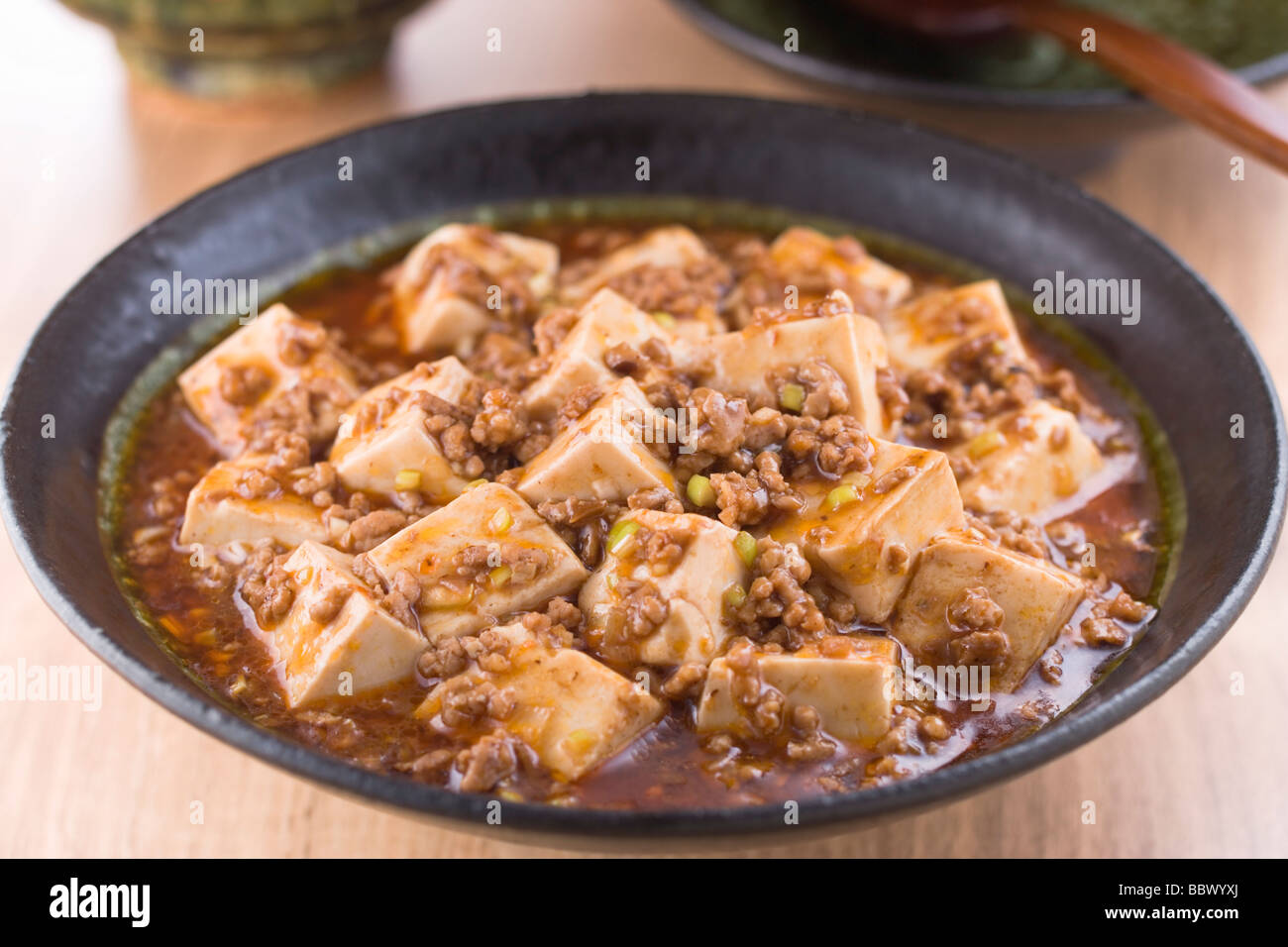 Ma Po Tofu Banque D'Images