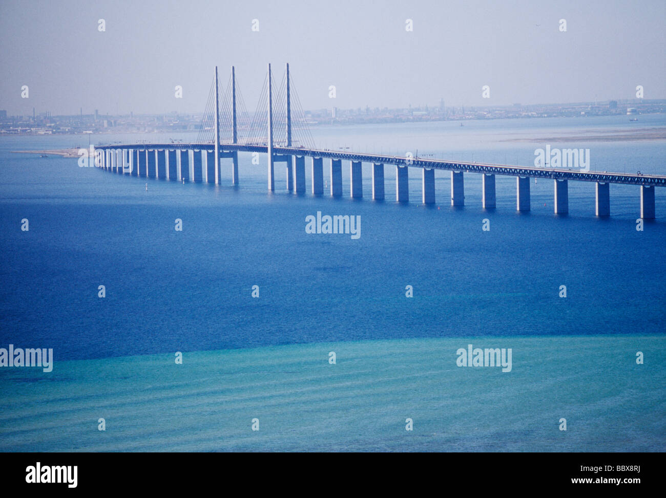 Pont sur la mer Banque D'Images