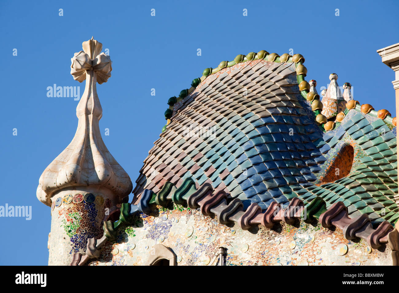 Casa Batllo Barcelone Espagne Banque D'Images