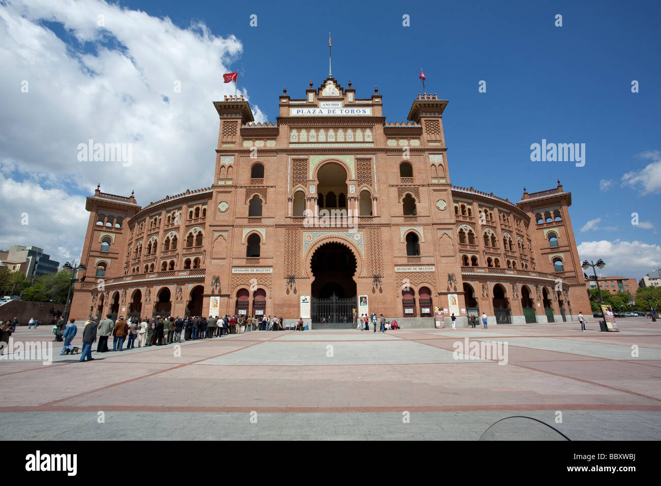 Plaza de Toros de Las Ventas arènes, Madrid, Espagne Banque D'Images